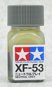 TAMIYA 琺瑯系油性漆 10ml 自然灰色 XF-5